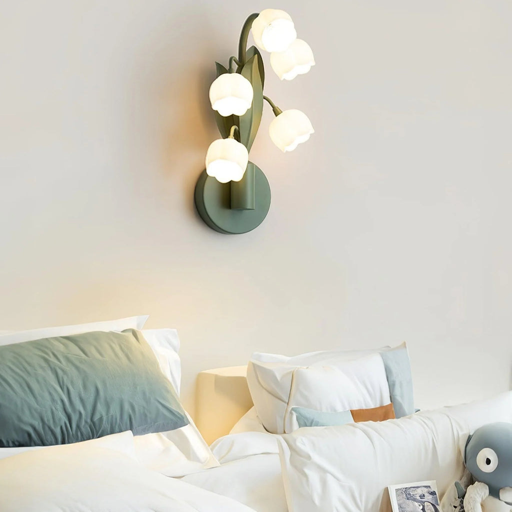 Indoor Wall Lamp | Lifelike Orchid Design & Soft Ambient Light