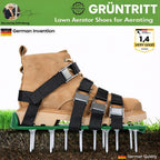 Lawn Aerator Shoes | Aerate While Walking & Metal Spikes