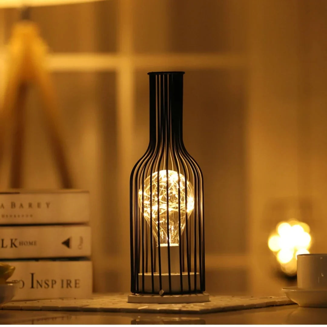 LED Lamp | Wireless & Dimmable Steel Construction | 20-Hour Runtime