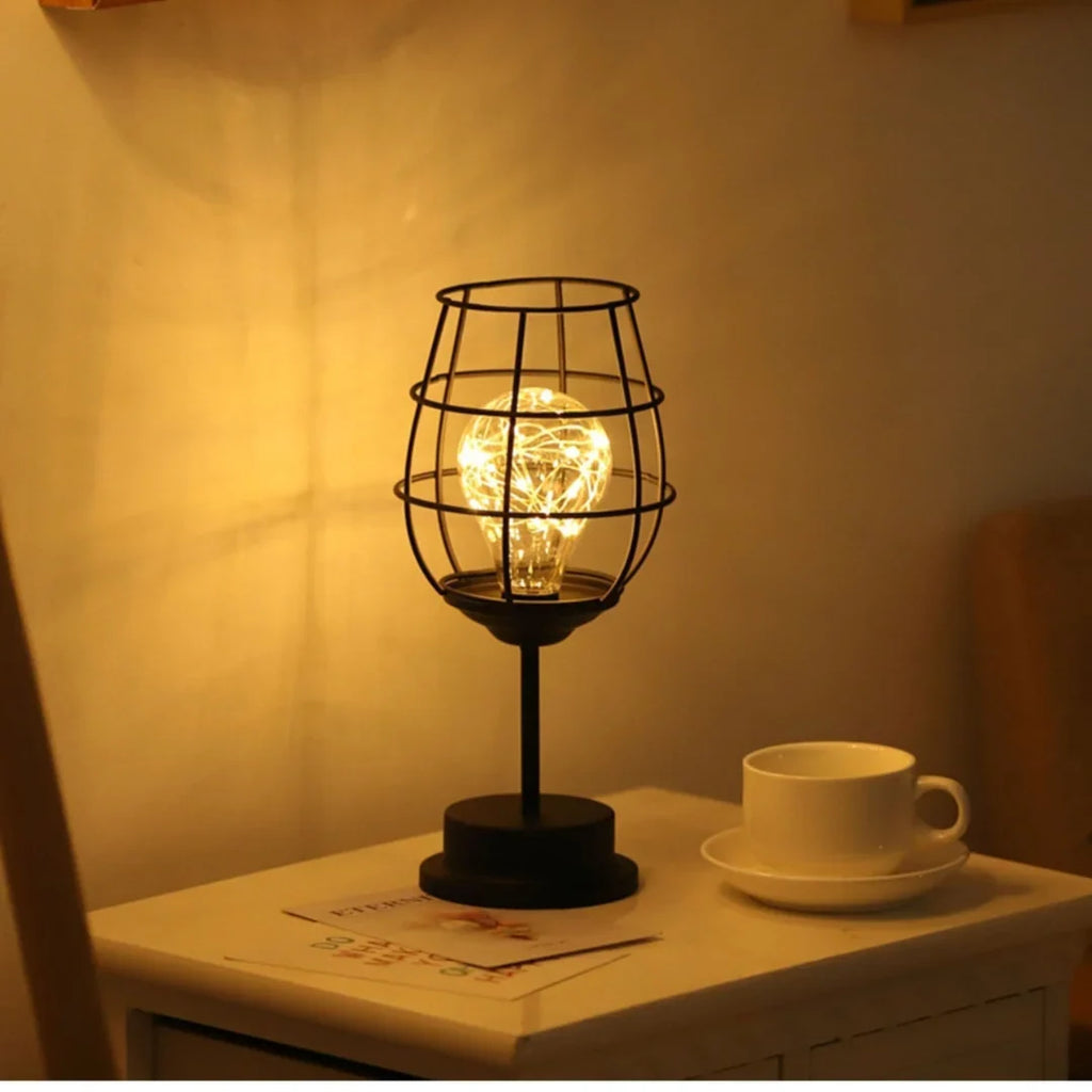 LED Lamp | Wireless & Dimmable Steel Construction | 20-Hour Runtime