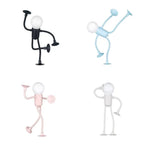 LED Night Light with Suction-Cup Mounts