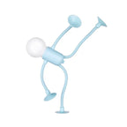LED Night Light with Suction-Cup Mounts