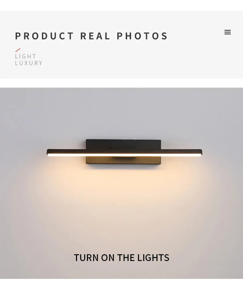LED Wall Light with Adjustable Swivel