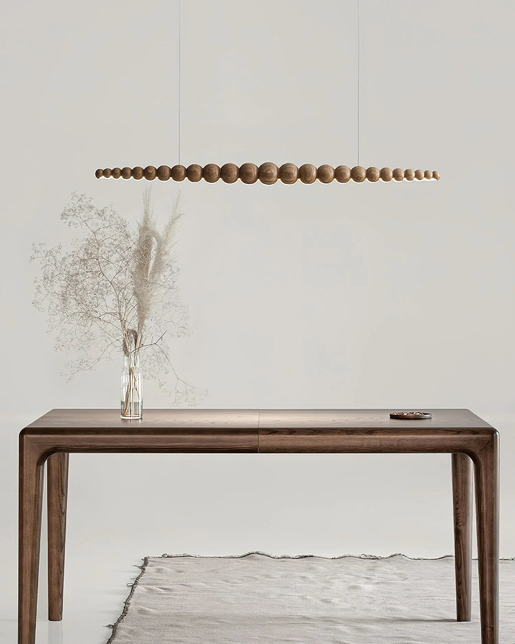 Linear Chandelier | Integrated LED & Adjustable Height | 3 Sizes