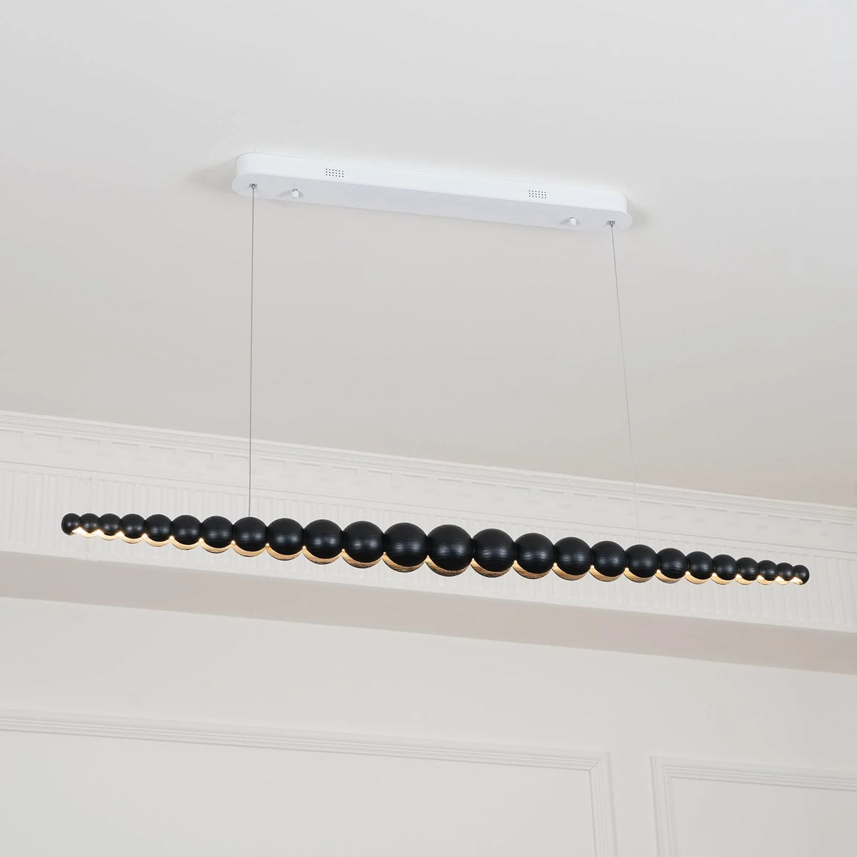 Linear Chandelier | Integrated LED & Adjustable Height | 3 Sizes