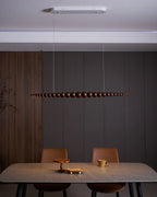 Linear Chandelier | Integrated LED & Adjustable Height | 3 Sizes