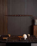 Linear Chandelier | Integrated LED & Adjustable Height | 3 Sizes