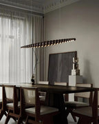 Linear Chandelier | Integrated LED & Adjustable Height | 3 Sizes