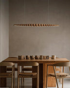 Linear Chandelier | Integrated LED & Adjustable Height | 3 Sizes
