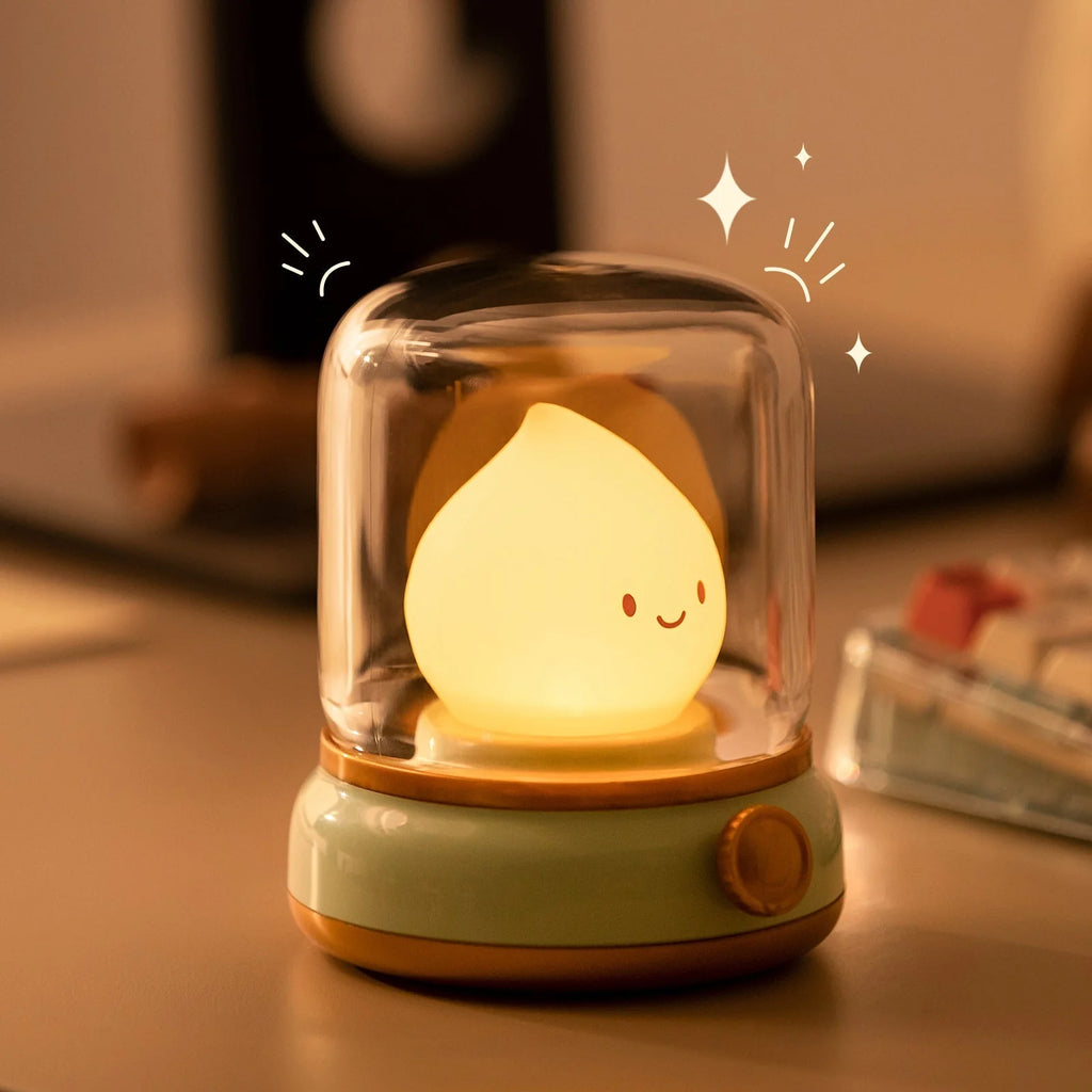 Mini Table Lamp | Rechargeable & Touch-Controlled | 12-Hour Battery Life