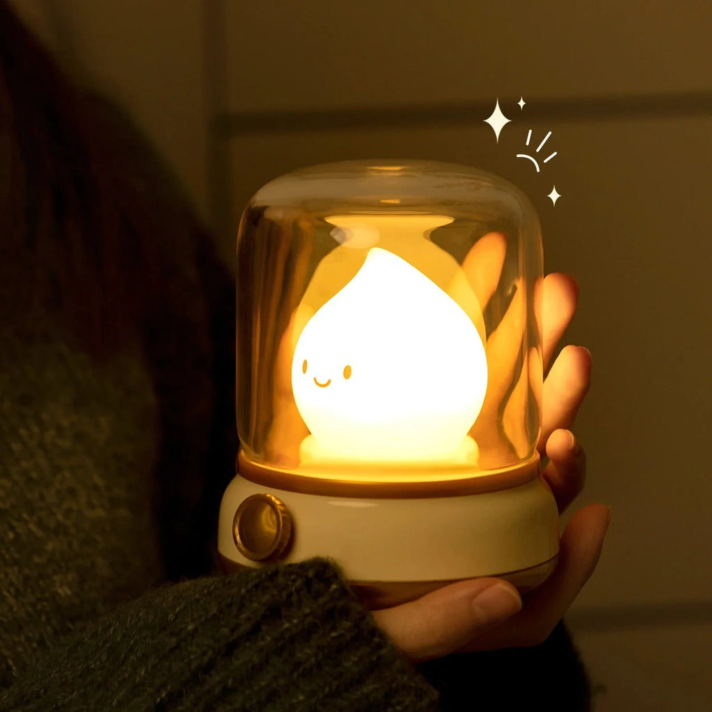 Mini Table Lamp | Rechargeable & Touch-Controlled | 12-Hour Battery Life