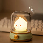 Mini Table Lamp | Rechargeable & Touch-Controlled | 12-Hour Battery Life