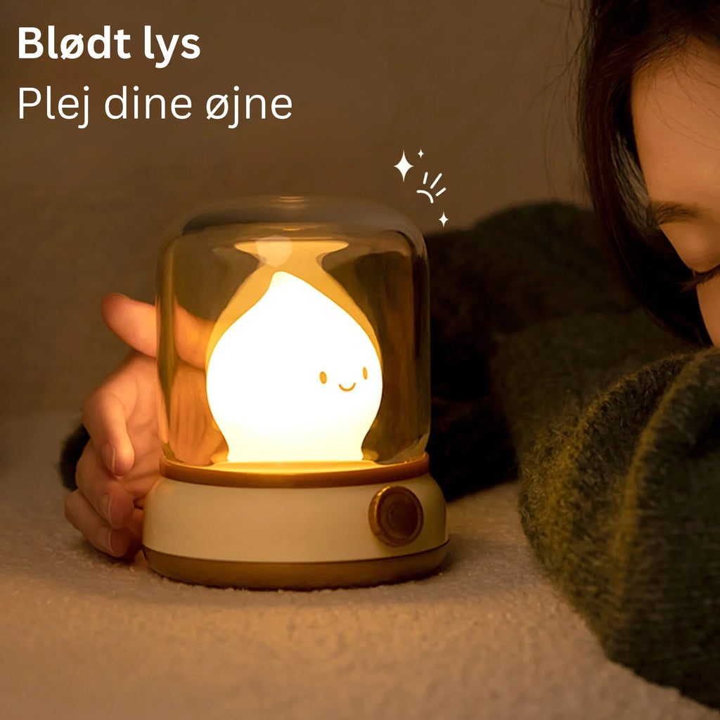 Mini Table Lamp | Rechargeable & Touch-Controlled | 12-Hour Battery Life