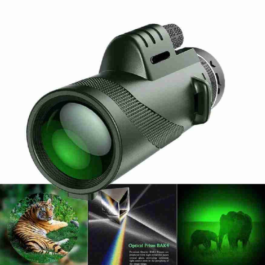 Monocular Telescope | Ultra-Zoom & Multi-Coated HD Glass | Travel Size