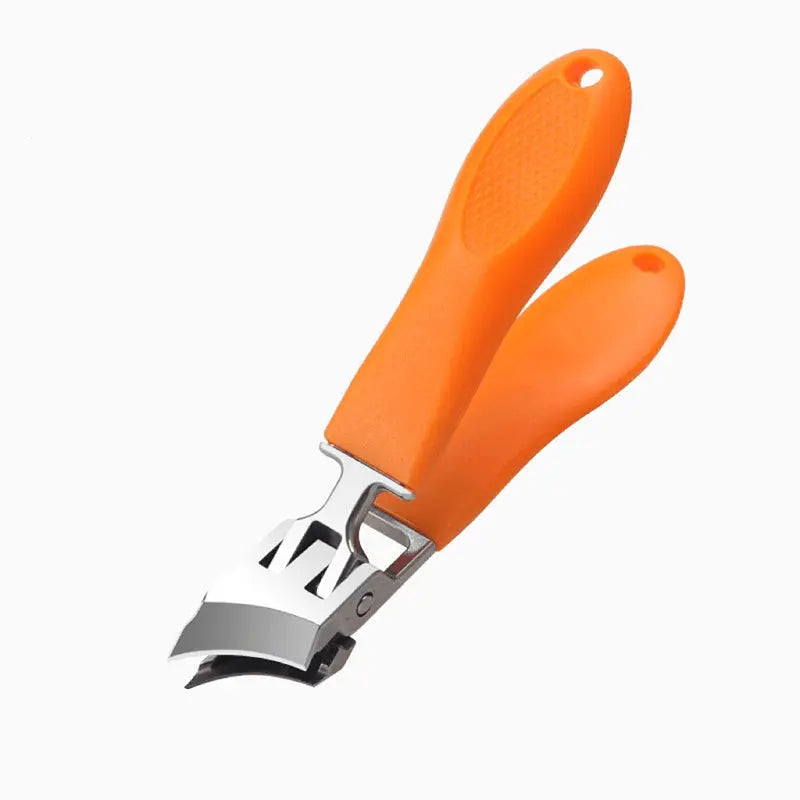 Nail Clipper | Wide Handle & Splash Guard | For Thick Nails