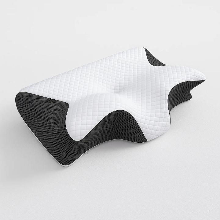 Neck Pillow | Orthopedic Butterfly Memory Foam & 3D Mesh | 60 x 35 x 12 cm