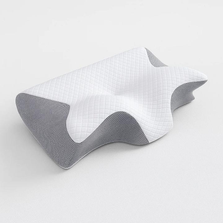 Neck Pillow | Orthopedic Butterfly Memory Foam & 3D Mesh | 60 x 35 x 12 cm
