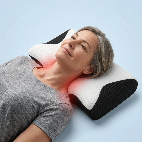 Neck Pillow | Orthopedic Butterfly Memory Foam & 3D Mesh | 60 x 35 x 12 cm