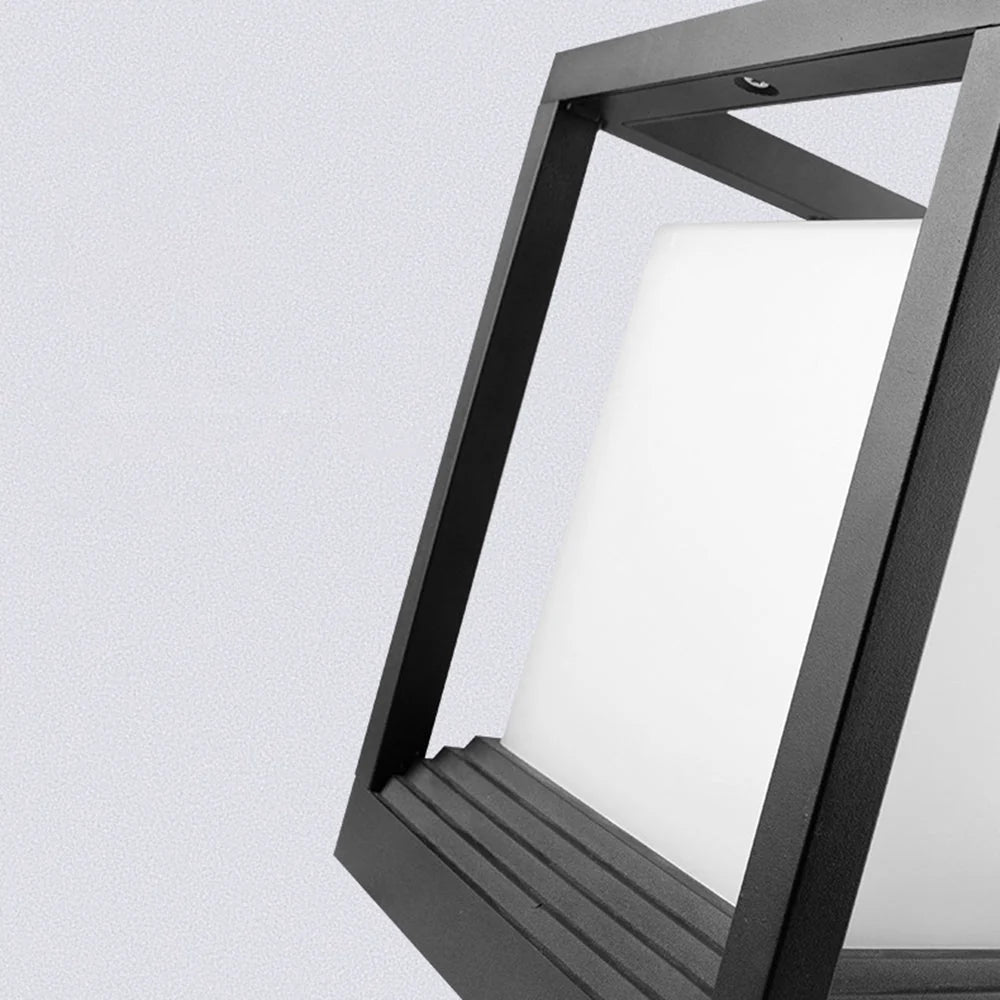 Outdoor Post Light | Metal & Acrylic IP65 | LED Included