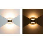 Outdoor Step & Deck Light | Metal & Glass | IP65 Weather-Resistant