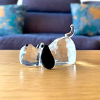 Paperweight | Crystal Frog Figurine & Desk Decor