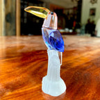 Paperweight | Crystal Frog Figurine & Desk Decor
