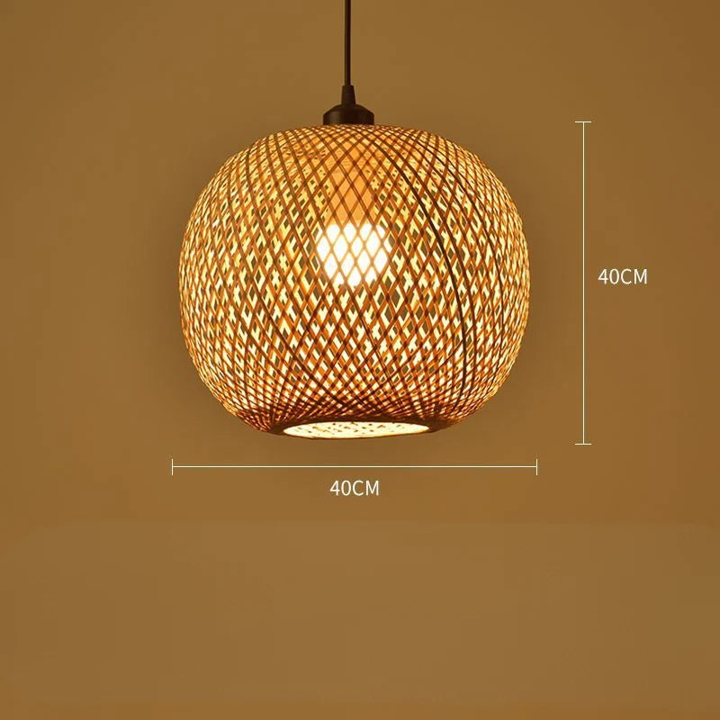 Pendant Lamp | Handwoven Rattan & Soft Light | 150 cm Cable