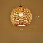 Pendant Lamp | Handwoven Rattan & Soft Light | 150 cm Cable