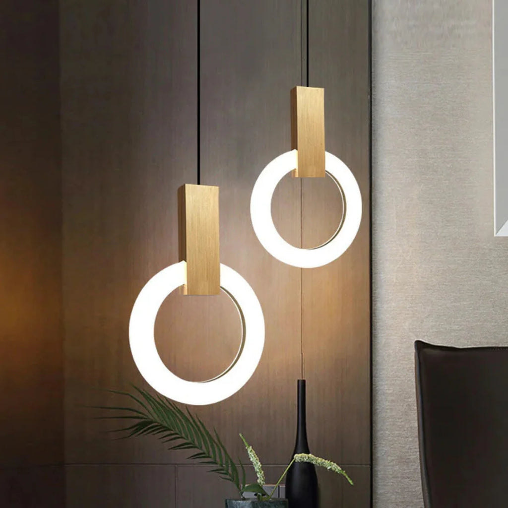 Pendant Light | Acrylic Nordic Design & Integrated LED | D20 x H30, D30 x H40 cm