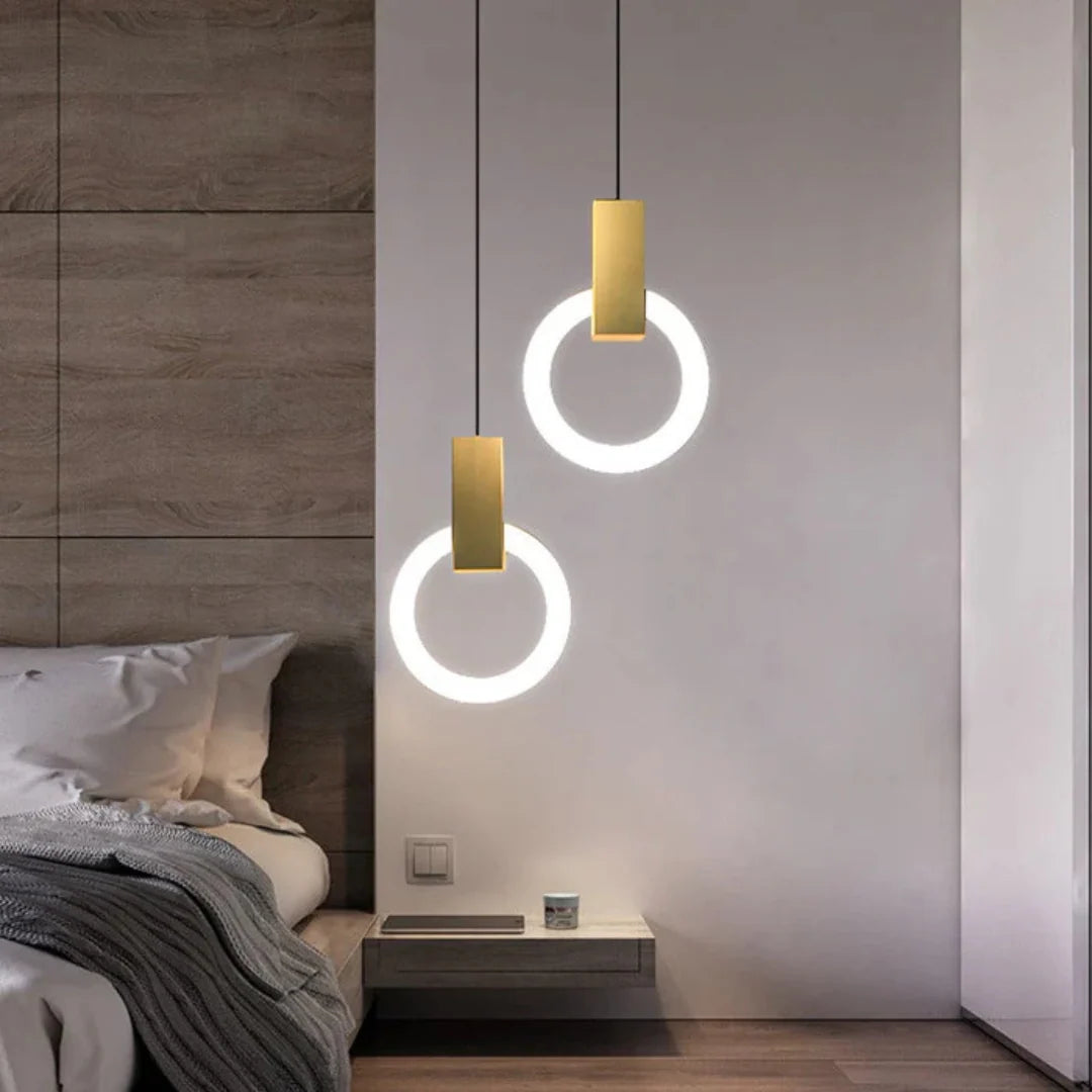Pendant Light | Acrylic Nordic Design & Integrated LED | D20 x H30, D30 x H40 cm