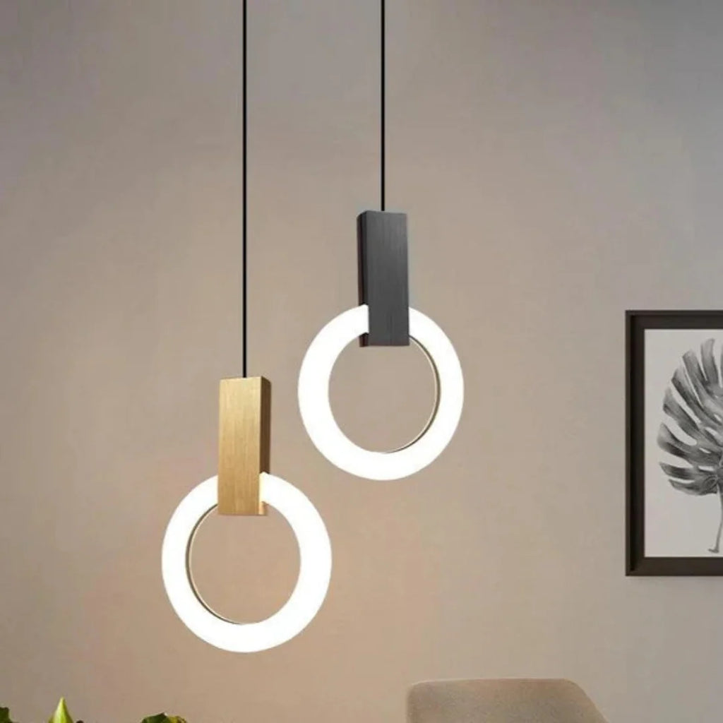 Pendant Light | Acrylic Nordic Design & Integrated LED | D20 x H30, D30 x H40 cm