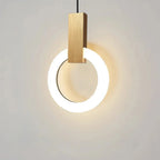 Pendant Light | Acrylic Nordic Design & Integrated LED | D20 x H30, D30 x H40 cm