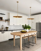 Pendant Light | Metal Shade & Adjustable Hanging Chain | Dia 30–50 cm