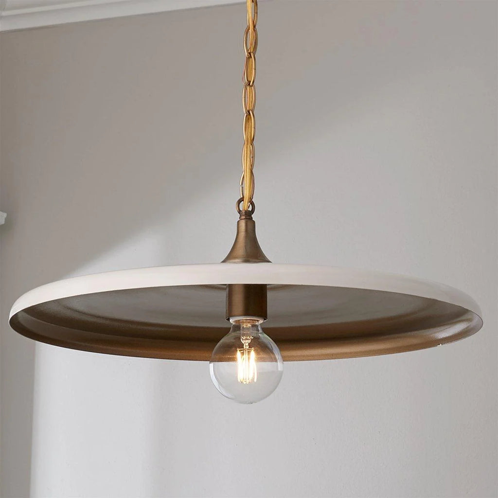 Pendant Light | Metal Shade & Adjustable Hanging Chain | Dia 30–50 cm