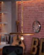 Pendant Light | Metal Shade & Adjustable Hanging Chain | Dia 30–50 cm