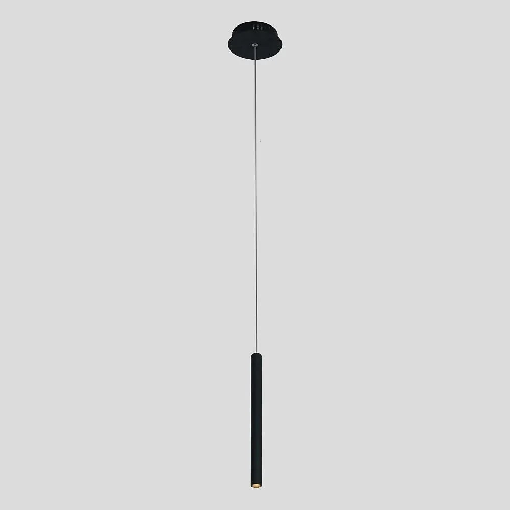 Pendant Light | Slim Cylinder Integrated LED | Adjustable Cable