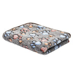 Pet Blanket | Soft Flannel & Paw Print | Machine Washable