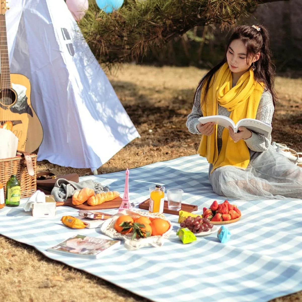 Picnic Blanket | Waterproof & Foam-Padded | Foldable