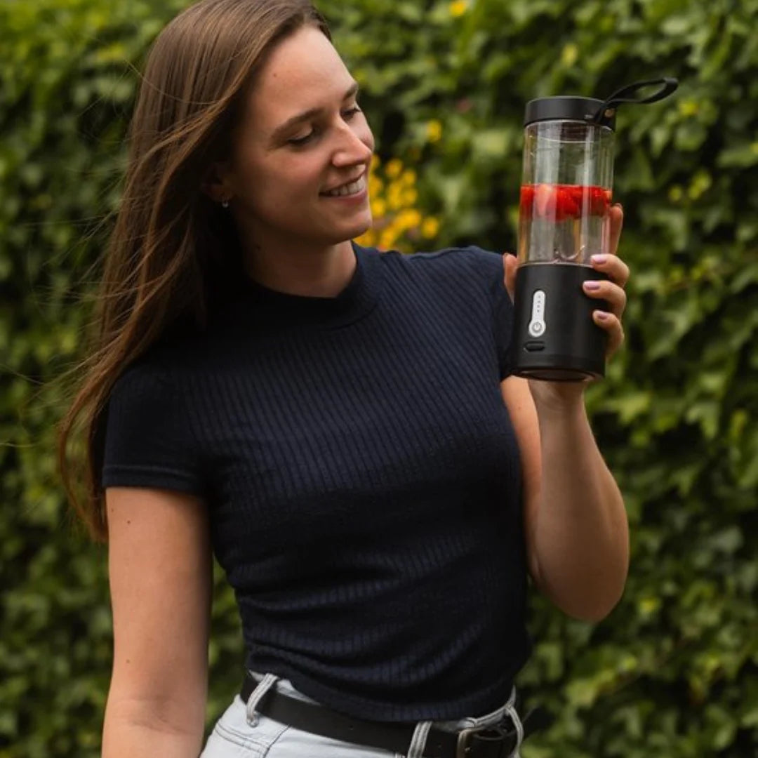 Portable Blender | USB Rechargeable & 6 Stainless Steel Blades | 530 ml