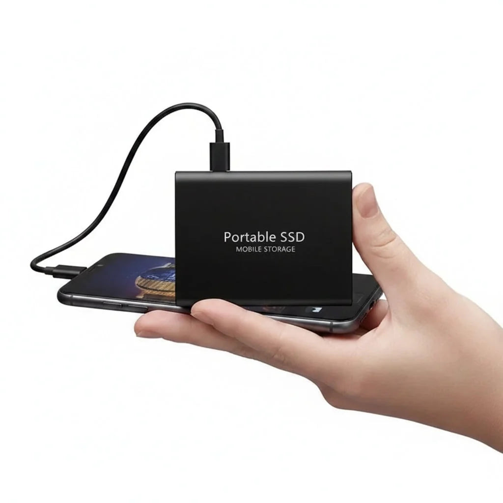 Portable SSD with USB-C Interface