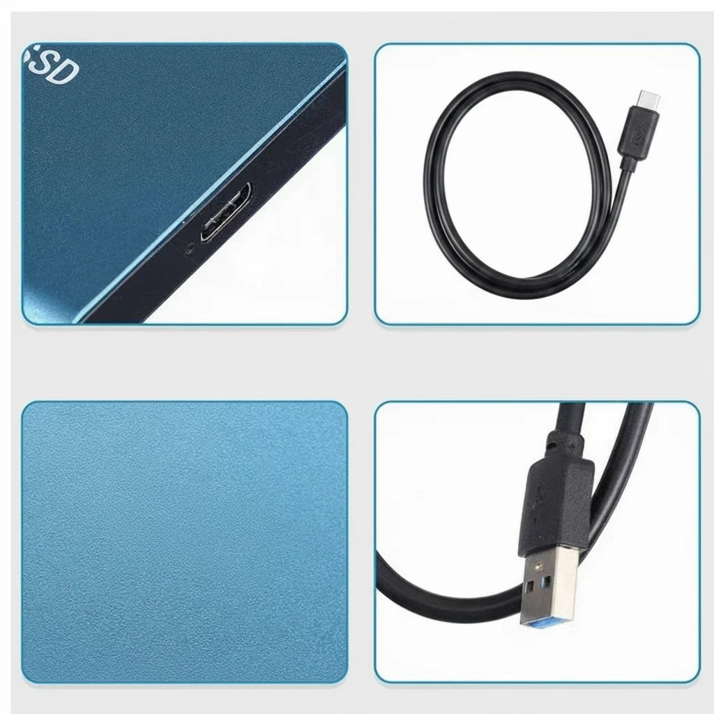 Portable SSD with USB-C Interface