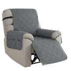 Recliner Slipcover | Quilted Waterproof & Non-Slip | With Side Pocket