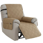 Recliner Slipcover | Quilted Waterproof & Non-Slip | With Side Pocket