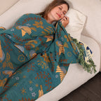 Reversible Throw Blanket