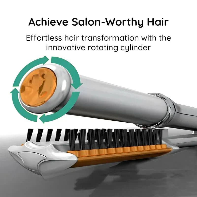 Rotating Hair Brush Styler | 32mm Ceramic Barrel & Integrated Brush