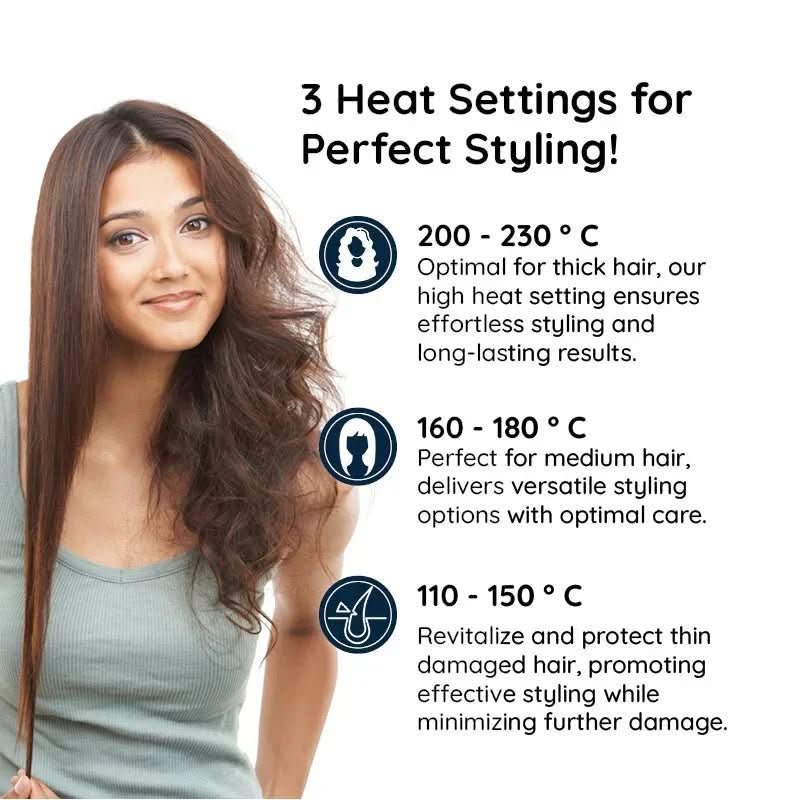 Rotating Hair Brush Styler | 32mm Ceramic Barrel & Integrated Brush