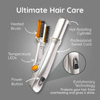 Rotating Hair Brush Styler | 32mm Ceramic Barrel & Integrated Brush