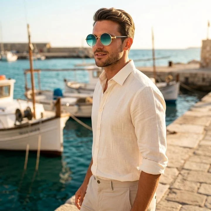 Round Frame Sunglasses