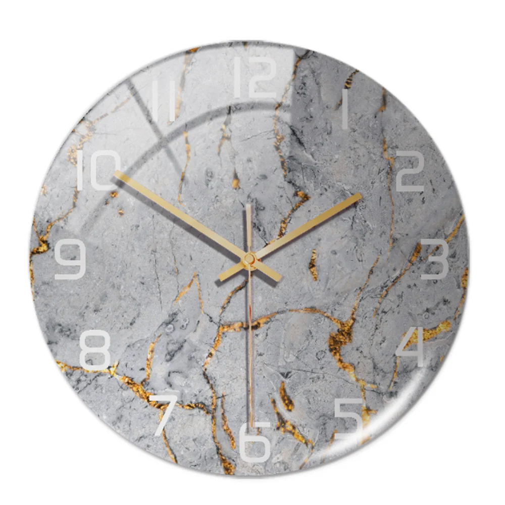 Round Wall Clock | Silent Movement & Minimalist Design