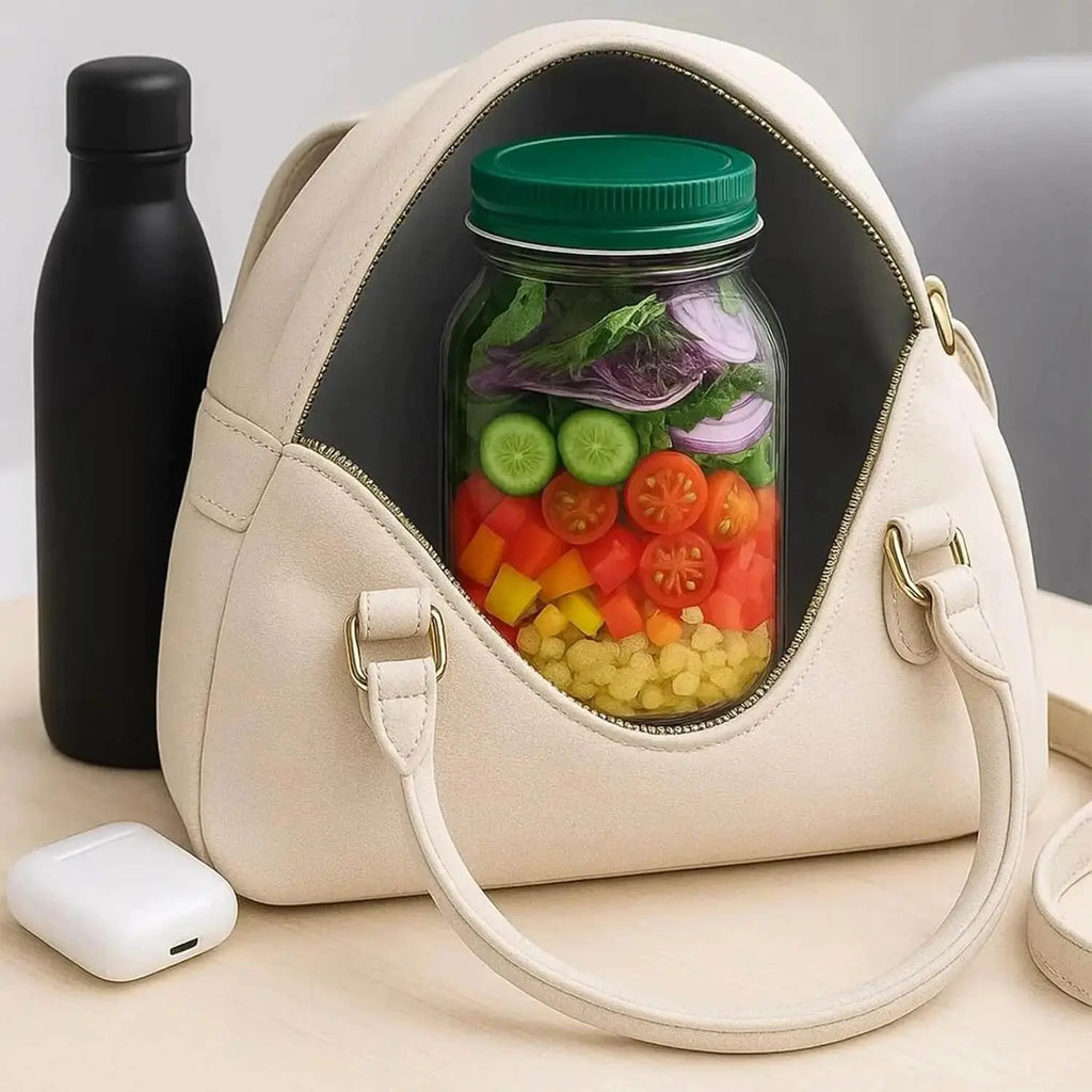Salad Container with Screw Lid